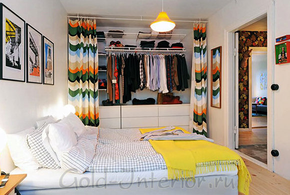 Шкаф-гардероб в спальне